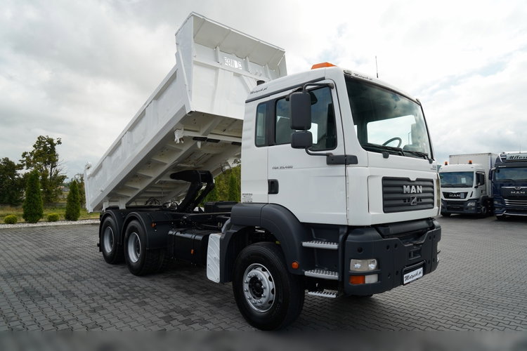 MAN TGS 33. 390 / 6x4 / WYWROTKA / HYDROBURTA / MEILLER KIPPER / BORDMATIC / SPROWADZONY zdjęcie 8