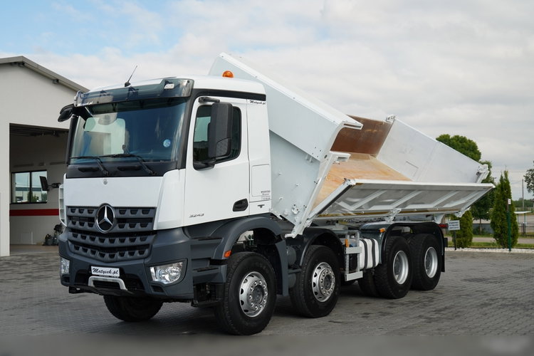 Mercedes AROCS 3243 / 8x4 / WYWROTKA  DWUSTRONNA 6.2 M / HYDROBURTA / EURO 6 / SPROWADZONY zdjęcie 9