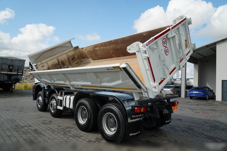 Mercedes AROCS 3243 / 8x4 / WYWROTKA  DWUSTRONNA 6.2 M / HYDROBURTA / EURO 6 / SPROWADZONY zdjęcie 11