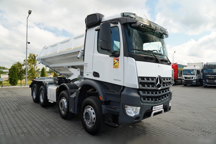 Mercedes AROCS 3243 / 8x4 / WYWROTKA  DWUSTRONNA 6.2 M / HYDROBURTA / EURO 6 / SPROWADZONY zdjęcie 13