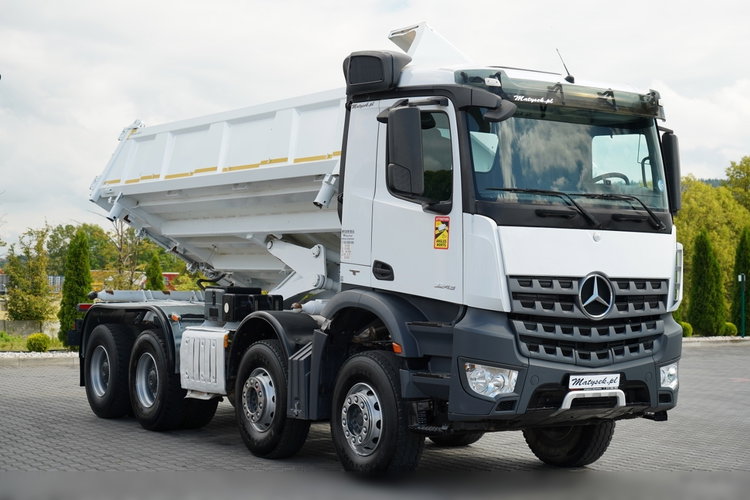 Mercedes AROCS 3243 / 8x4 / WYWROTKA  DWUSTRONNA 6.2 M / HYDROBURTA / EURO 6 / SPROWADZONY zdjęcie 14