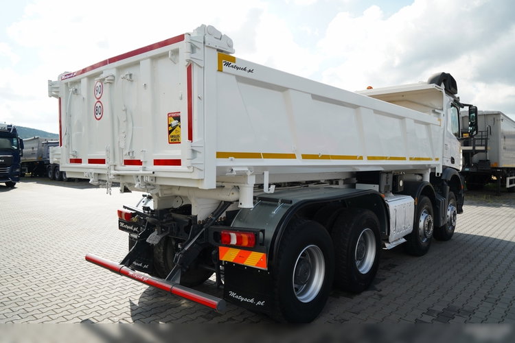 Mercedes AROCS 3243 / 8x4 / WYWROTKA  DWUSTRONNA 6.2 M / HYDROBURTA / EURO 6 / SPROWADZONY zdjęcie 18