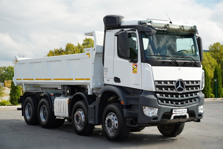 Mercedes AROCS 3243 / 8x4 / WYWROTKA  DWUSTRONNA 6.2 M / HYDROBURTA / EURO 6 / SPROWADZONY zdjęcie 20