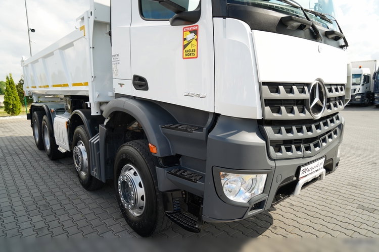 Mercedes AROCS 3243 / 8x4 / WYWROTKA  DWUSTRONNA 6.2 M / HYDROBURTA / EURO 6 / SPROWADZONY zdjęcie 21