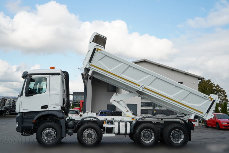 Mercedes AROCS 3243 / 8x4 / WYWROTKA  DWUSTRONNA 6.2 M / HYDROBURTA / EURO 6 / SPROWADZONY zdjęcie 3