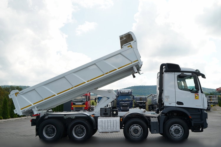Mercedes AROCS 3243 / 8x4 / WYWROTKA  DWUSTRONNA 6.2 M / HYDROBURTA / EURO 6 / SPROWADZONY zdjęcie 6
