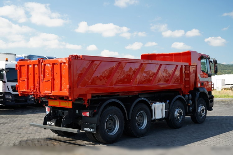 Iveco TRAKKER 360 / 8x4 / WYWROTKA 2 - STRONNA / HYDROBURTA / MANUAL BORDMATIC zdjęcie 19