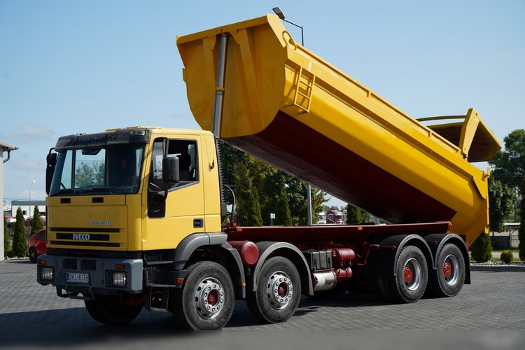 Iveco EUROTRAKKER 340 / 8x4 / TYLNOZSYPOWA / HYDROKLAPA / MANUAL zdjęcie 1
