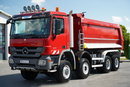 Mercedes -BENZ ACTROS 4141 / 8X6 / WYWROTKA TYLNOZSYPOWA / MEILLER KIPPER 5.3M / MANUAL / PO KONTRAKCIE SERWISOWYM zdjęcie 12