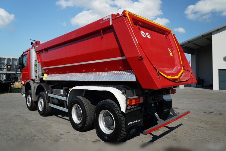 Mercedes -BENZ ACTROS 4141 / 8X6 / WYWROTKA TYLNOZSYPOWA / MEILLER KIPPER 5.3M / MANUAL / PO KONTRAKCIE SERWISOWYM zdjęcie 14