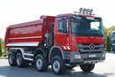 Mercedes -BENZ ACTROS 4141 / 8X6 / WYWROTKA TYLNOZSYPOWA / MEILLER KIPPER 5.3M / MANUAL / PO KONTRAKCIE SERWISOWYM zdjęcie 17
