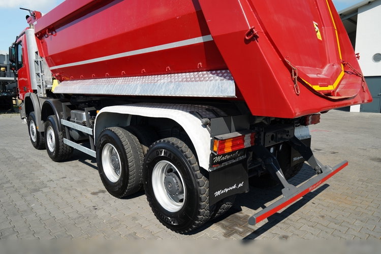 Mercedes -BENZ ACTROS 4141 / 8X6 / WYWROTKA TYLNOZSYPOWA / MEILLER KIPPER 5.3M / MANUAL / PO KONTRAKCIE SERWISOWYM zdjęcie 22