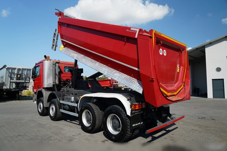 Mercedes -BENZ ACTROS 4141 / 8X6 / WYWROTKA TYLNOZSYPOWA / MEILLER KIPPER 5.3M / MANUAL / PO KONTRAKCIE SERWISOWYM zdjęcie 5