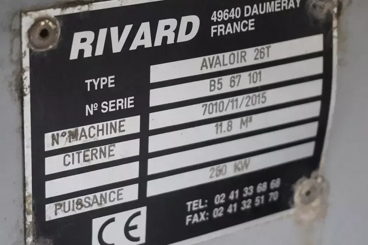 MAN TGS 26.340 E6 / Beczka asenizacyjna Rivard 11.8 m3 / 170 tys. km / oś skrętna zdjęcie 29