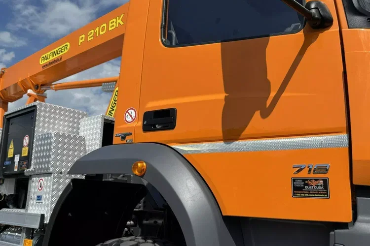 Mercedes Atego 718 E6 4x4 Zwyżka PALFINGER P210 BK Podnośnik Koszowy zdjęcie 12