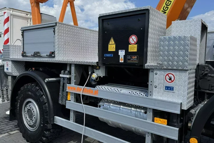 Mercedes Atego 718 E6 4x4 Zwyżka PALFINGER P210 BK Podnośnik Koszowy zdjęcie 13