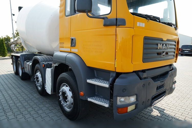 MAN TGA 35. 360 / 8x4 / LIEBHERR 9m3 / BETONOMIESZARKA / GRUSZKA / UAL / BETONIARKA / zdjęcie 11