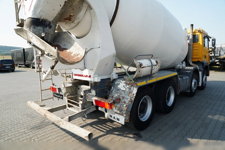 MAN TGA 35. 360 / 8x4 / LIEBHERR 9m3 / BETONOMIESZARKA / GRUSZKA / UAL / BETONIARKA / zdjęcie 17