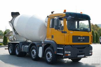 MAN TGA 35. 360 / 8x4 / LIEBHERR 9m3 / BETONOMIESZARKA / GRUSZKA / UAL / BETONIARKA /