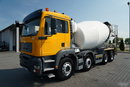 MAN TGA 35. 360 / 8x4 / LIEBHERR 9m3 / BETONOMIESZARKA / GRUSZKA / UAL / BETONIARKA / zdjęcie 4