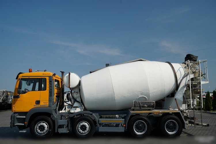 MAN TGA 35. 360 / 8x4 / LIEBHERR 9m3 / BETONOMIESZARKA / GRUSZKA / UAL / BETONIARKA / zdjęcie 5