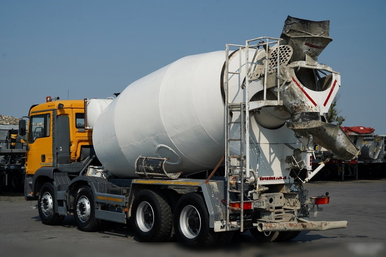 MAN TGA 35. 360 / 8x4 / LIEBHERR 9m3 / BETONOMIESZARKA / GRUSZKA / UAL / BETONIARKA / zdjęcie 7