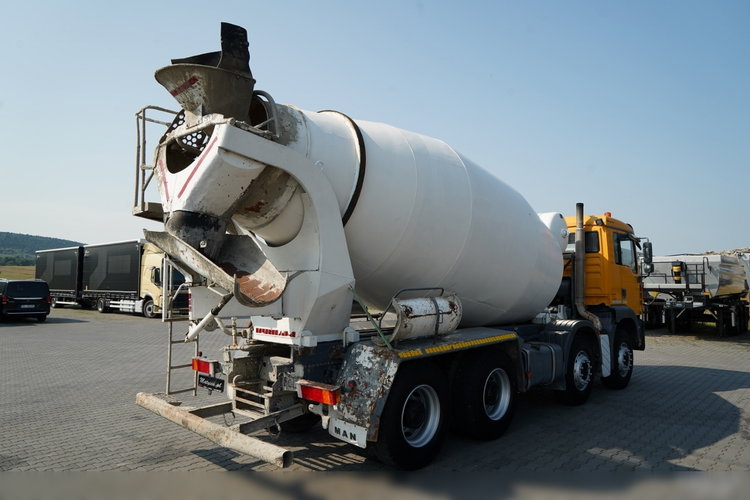 MAN TGA 35. 360 / 8x4 / LIEBHERR 9m3 / BETONOMIESZARKA / GRUSZKA / UAL / BETONIARKA / zdjęcie 8