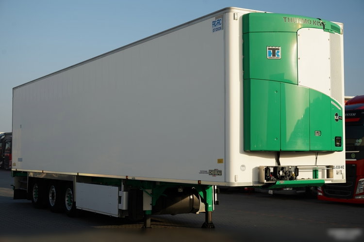 CHEREAU / CHŁODNIA / THERMO KING SLX SPECTRUM / MULTITEMPERATURA / OŚ PODNOSZONA / PALECIARA / SAF / SPROWADZONA zdjęcie 1