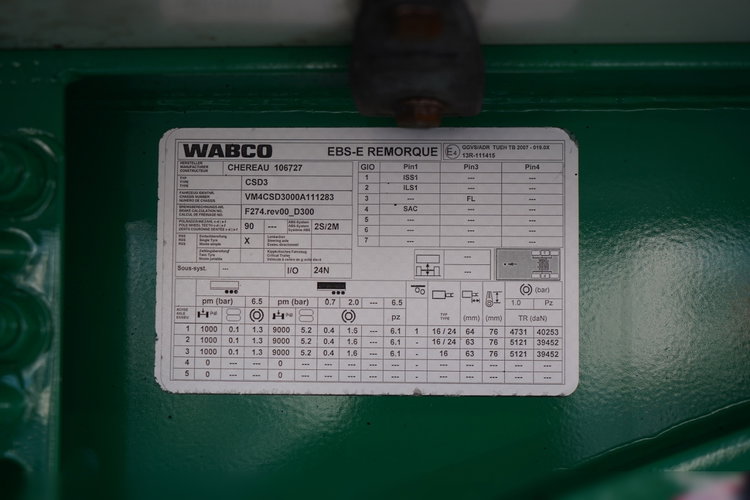 CHEREAU / CHŁODNIA / THERMO KING SLX SPECTRUM / MULTITEMPERATURA / OŚ PODNOSZONA / PALECIARA / SAF / SPROWADZONA zdjęcie 28