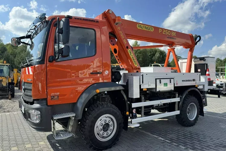 Mercedes Atego 818 E6 4x4 Zwyżka PALFINGER P250 BK Podnośnik Koszowy zdjęcie 10