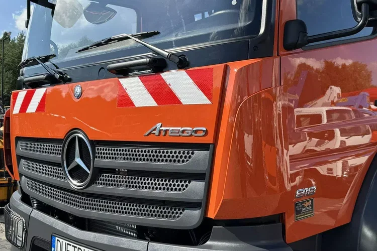 Mercedes Atego 818 E6 4x4 Zwyżka PALFINGER P250 BK Podnośnik Koszowy zdjęcie 16