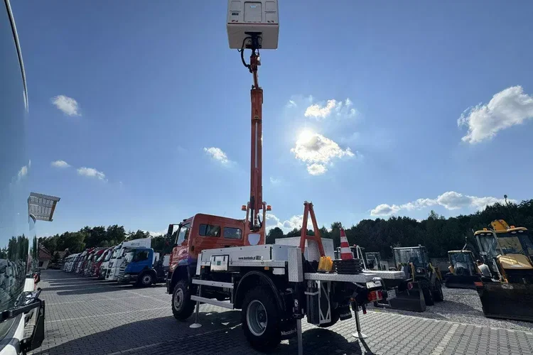 Mercedes Atego 818 E6 4x4 Zwyżka PALFINGER P250 BK Podnośnik Koszowy zdjęcie 22