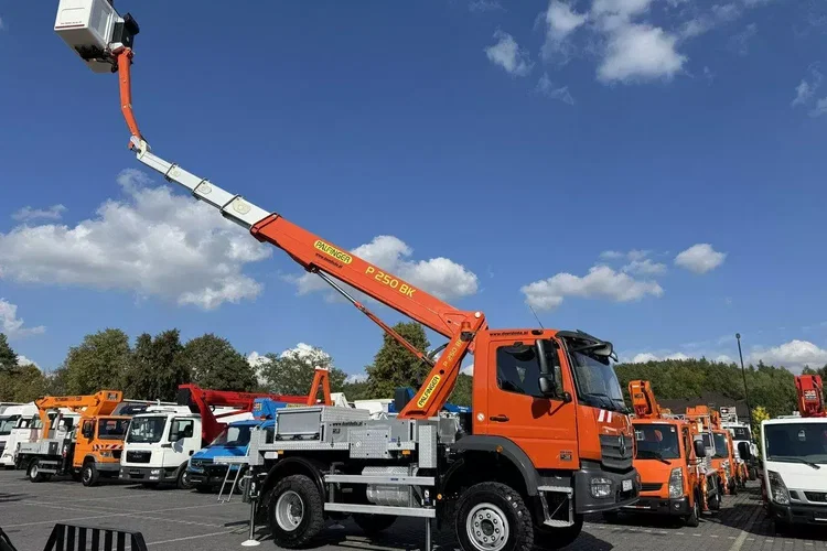 Mercedes Atego 818 E6 4x4 Zwyżka PALFINGER P250 BK Podnośnik Koszowy zdjęcie 9