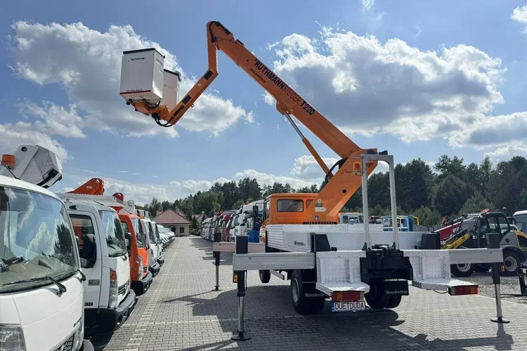 Mercedes Vario 814 D 4x4 Zwyżka RUTHMANN STEIGER T220 Podnośnik Koszowy zdjęcie 30