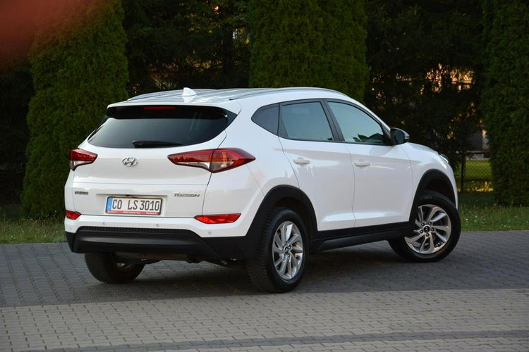 Hyundai Tucson 20.12.17r Ledy Duża Navi Kamera Asystent Pasa Grz. Kierownica Aso zdjęcie 13
