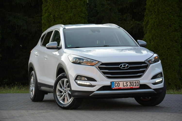 Hyundai Tucson 20.12.17r Ledy Duża Navi Kamera Asystent Pasa Grz. Kierownica Aso zdjęcie 8