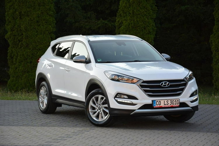 Hyundai Tucson 20.12.17r Ledy Duża Navi Kamera Asystent Pasa Grz. Kierownica Aso zdjęcie 9