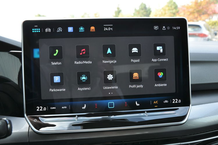 Volkswagen Golf 1.5 eTSI 150KM DSG Style 50Edition Kamera Ambiente Gwar.Fabr SalonPL zdjęcie 24