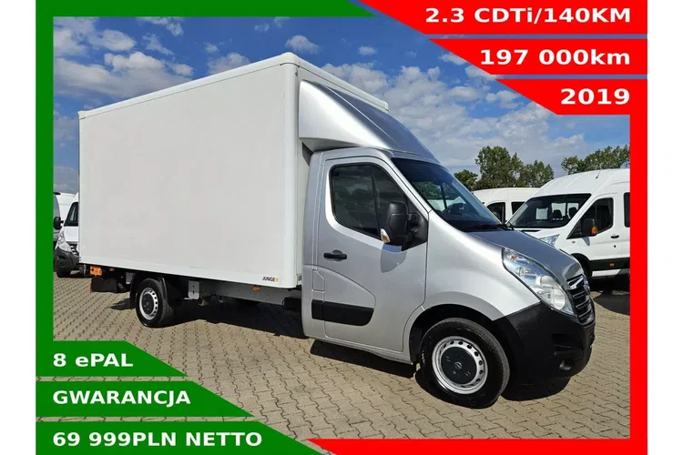 Opel movano Kontener 8 ePAL 69999zł NETTO 2.3 CDTi/140KM zdjęcie 1