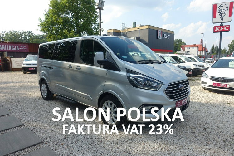 Ford Transit Custom Fv Vat 23% Automat 8 osób Salon POLSKA 2.0 D - 130 KM zdjęcie 1