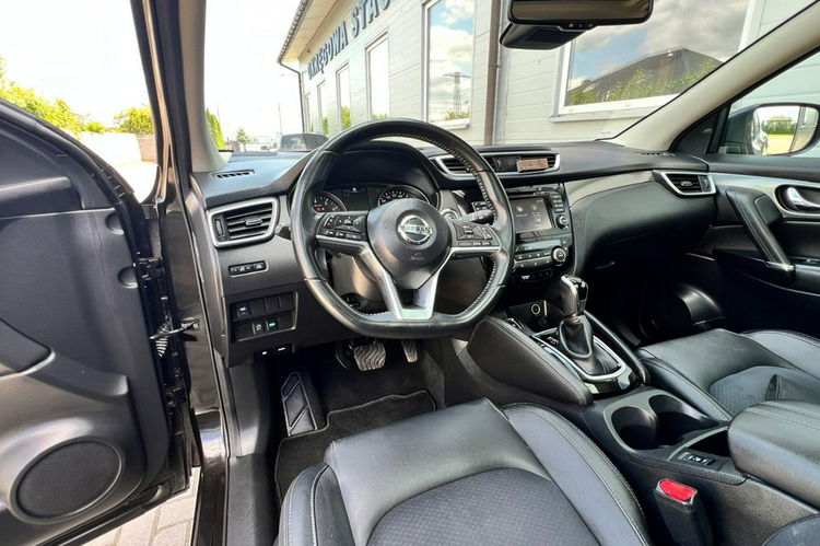 Nissan Qashqai 1.2Turbo Tekna.Kam.Cof.Navigacja.Panorama Dach.Asysten.Pasa Ruchu zdjęcie 11