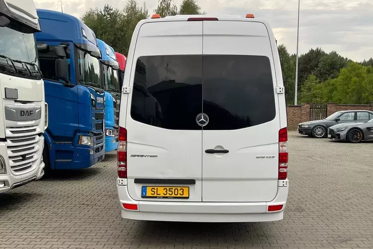 Mercedes Sprinter 519 CDI autobus long 20+10 XXL 3.0 V6 automat 2x klimatyzacja panorama zdjęcie 10