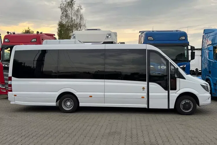 Mercedes Sprinter 519 CDI autobus long 20+10 XXL 3.0 V6 automat 2x klimatyzacja panorama zdjęcie 6