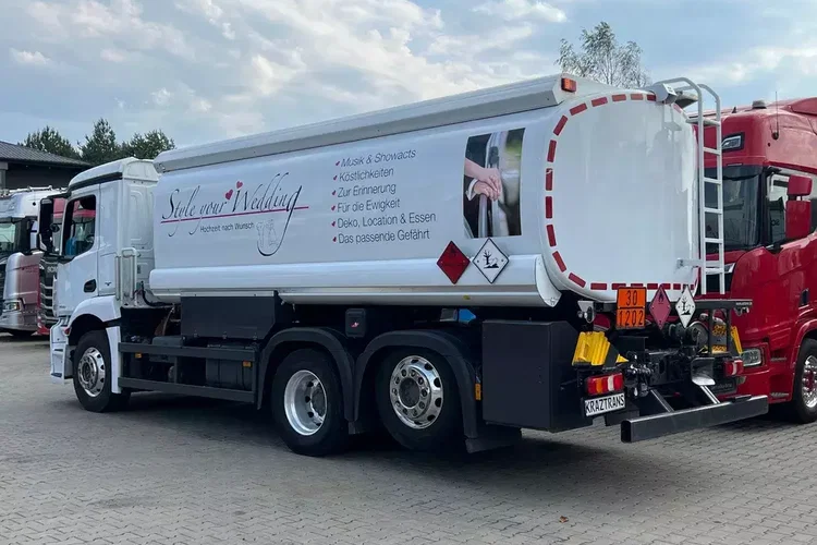 Cysterna paliwowa ESTERER z Niemiec do wszystkich paliw Mercedes Antos 2543 zdjęcie 12