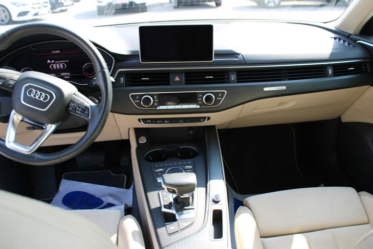 Audi A4 S-Line Quattro Skóra Grzana kanapa SalonPL zdjęcie 17