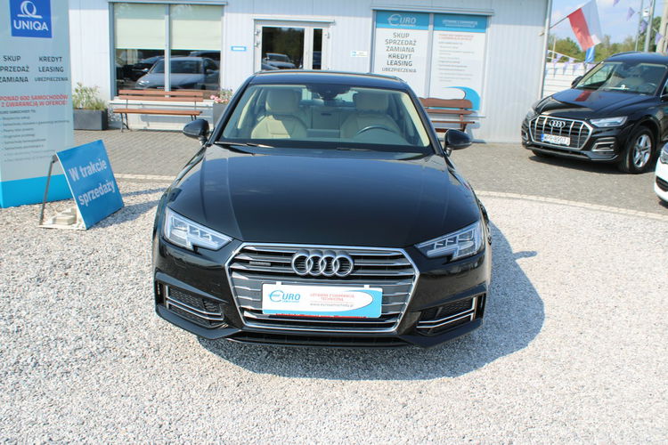 Audi A4 S-Line Quattro Skóra Grzana kanapa SalonPL zdjęcie 2