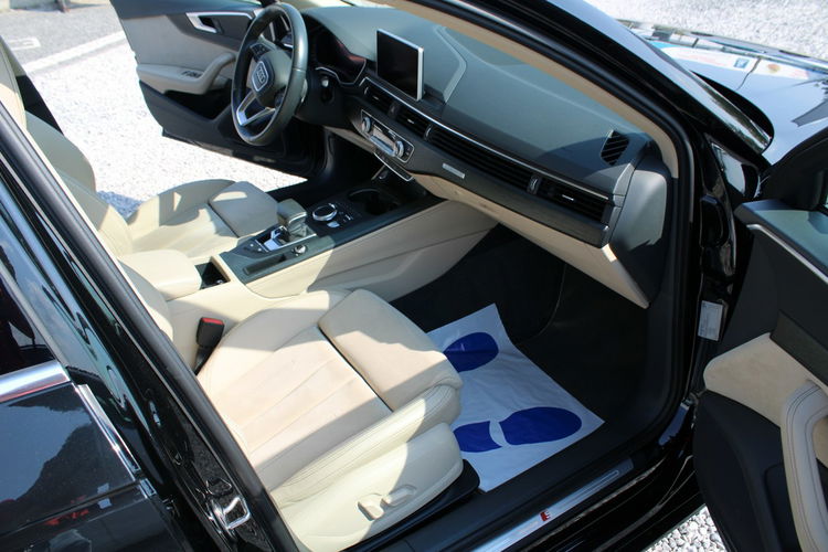 Audi A4 S-Line Quattro Skóra Grzana kanapa SalonPL zdjęcie 32