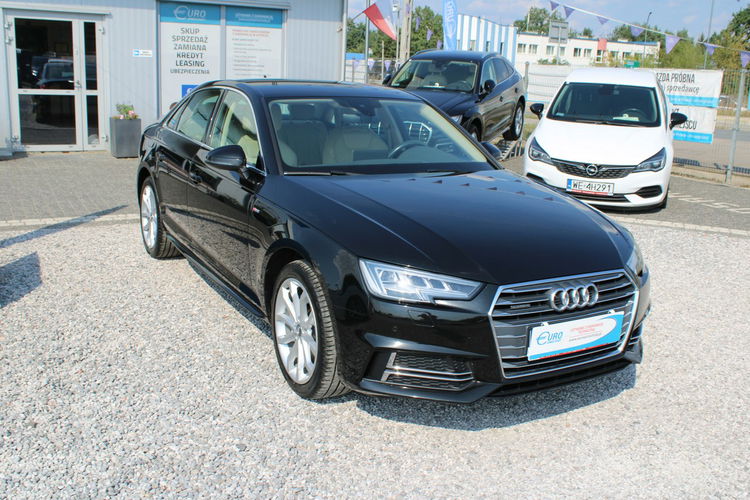 Audi A4 S-Line Quattro Skóra Grzana kanapa SalonPL zdjęcie 3