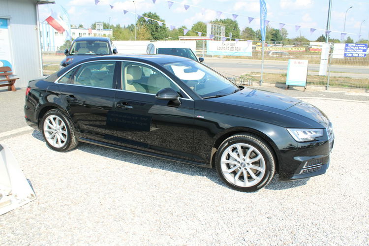 Audi A4 S-Line Quattro Skóra Grzana kanapa SalonPL zdjęcie 4