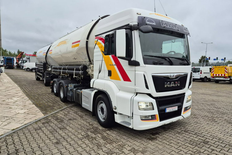 TGS 26.480 6X2 MAN TGS 26.480 , 6X2, Na Gwarancji , Naczepa Spitzer SILO, 24m3 + 28m3 zdjęcie 5